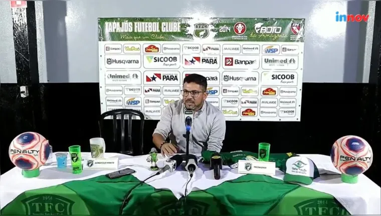 Imagem ilustrativa da notícia Robson Melo é o novo técnico do Tapajós: "muito feliz"