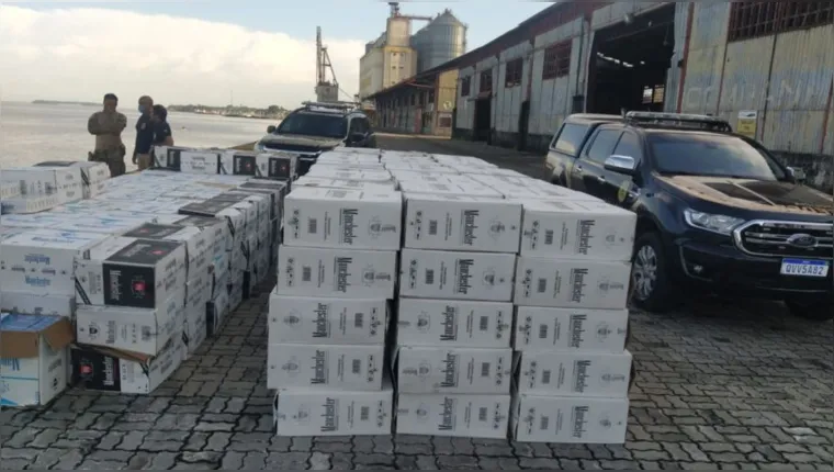 Imagem ilustrativa da notícia PF apreende mais de 400 caixas de cigarros em Belém