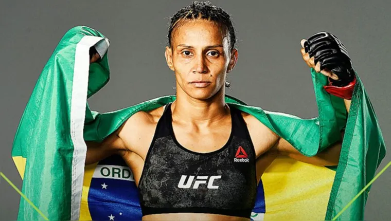 Imagem ilustrativa da notícia Paraense Amanda Lemos quer vencer e chegar ao Top 10 no UFC 