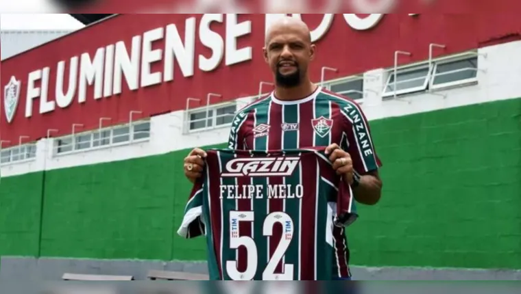 Imagem ilustrativa da notícia Após 'brincadeiras", Fluminense anuncia Felipe Melo