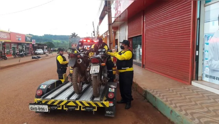 Imagem ilustrativa da notícia Blitz do Detran no sudeste paraense recupera moto roubada