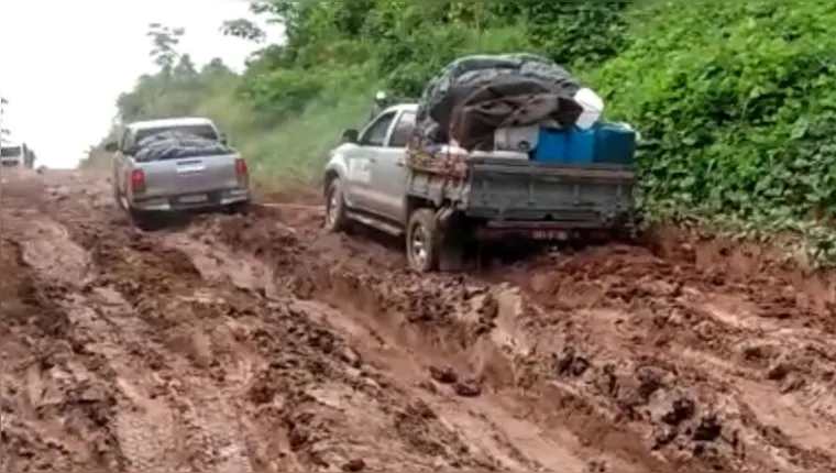 Imagem ilustrativa da notícia Motoristas denunciam péssimas condições na Transamazônica