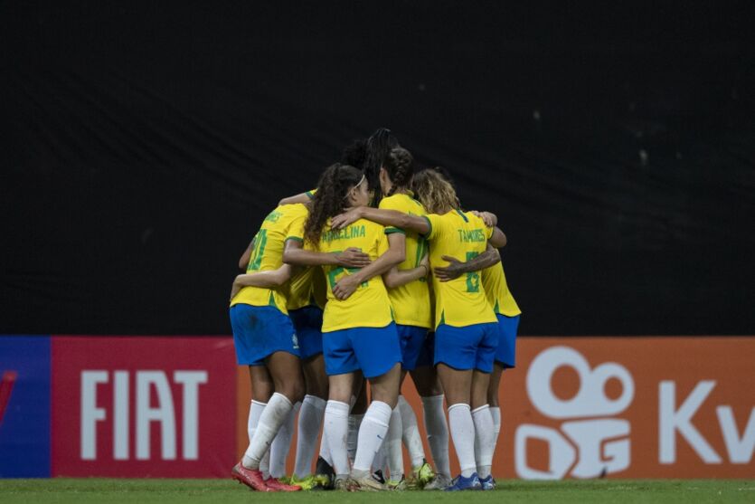 Segundo jogo da Seleção Feminina Principal pelo Torneio Internacional de Futebol Feminino: Brasil x Venezuela
