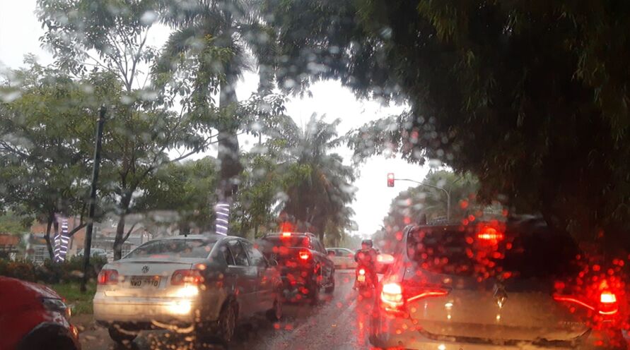 Chuva forte já caiu na manhã desta sexta-feira (3) em Marabá