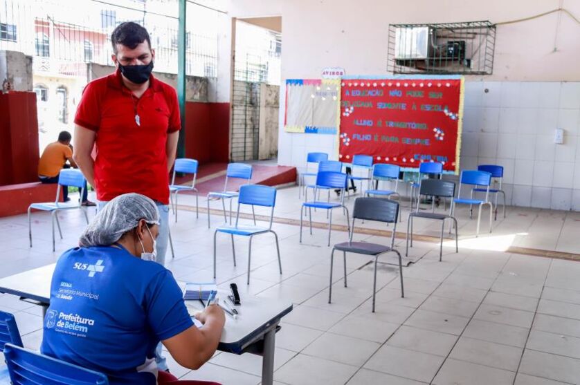Imagem ilustrativa da notícia: Escolas de Belém emitem mais de mil alertas de covid