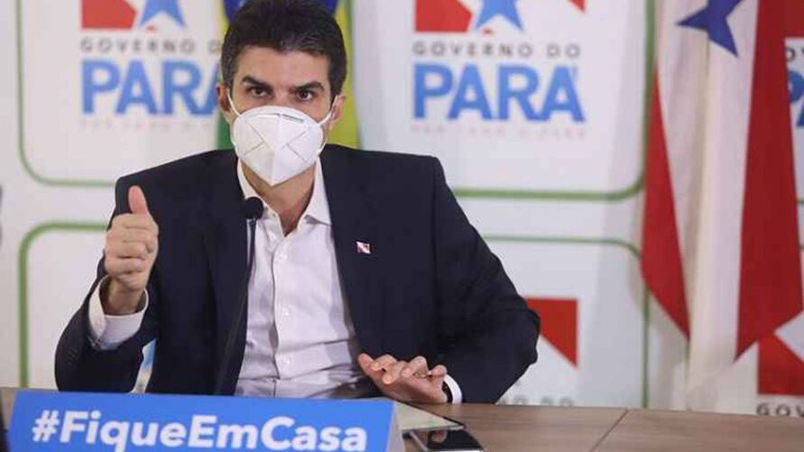 O governador fará uma live para anunciar as novas estratégias que serão adotadas no Pará.