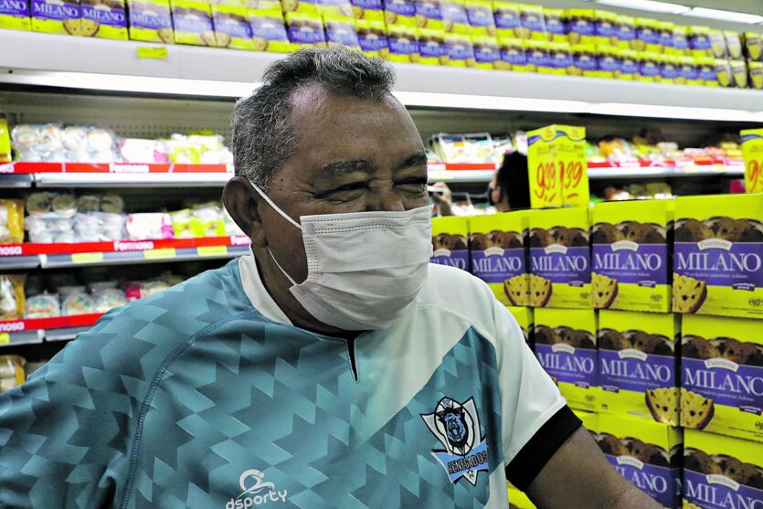 Ivanildo Bastos notou que o peru consumido na ceia já teve vários aumentos nos supermercados.