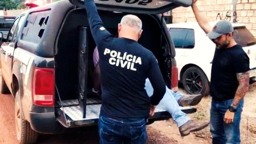 Um homem investigado foi preso pelos policiais civis no Sul do Pará