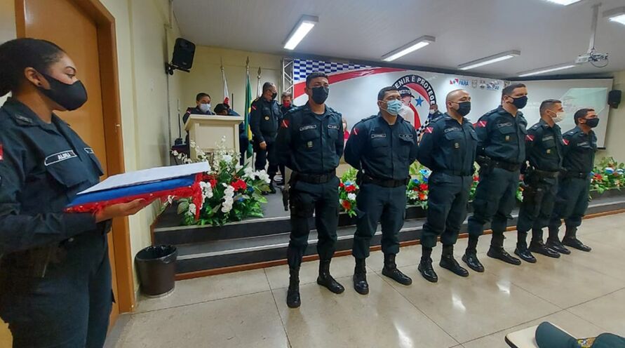 Cerca de 38 policiais militares do Pará participaram da capacitação para atuarem em projetos sociais 