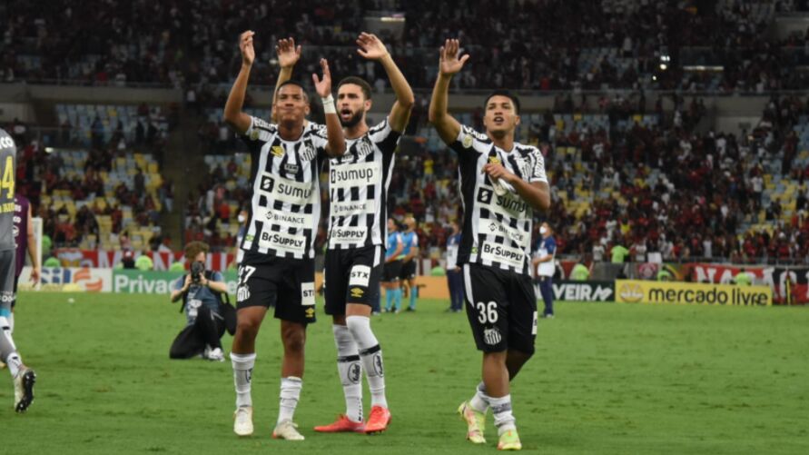 Imagem ilustrativa da notícia: Santos vence Flamengo e volta a sonhar com Libertadores