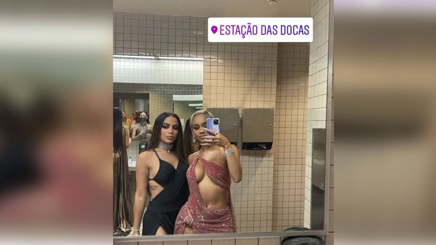 Anitta está causando rebuliço nas redes sociais de Belém