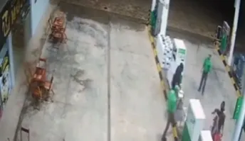Vulto aparece do lado esquerdo em vídeo que ganhou as redes sociais
