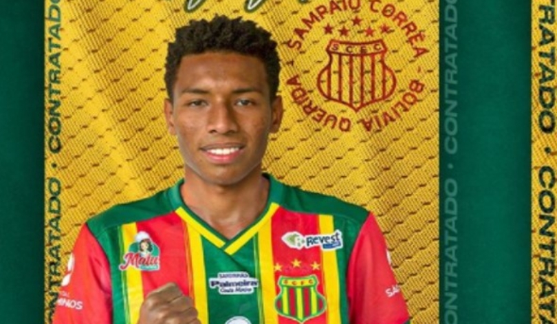 Volante Warian Santos, também conhecido como Ameixa, irá atuar pelo Sampaio Corrêa em 2022.