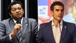 O deputado federal Beto Faro e o governador Helder Barbalho