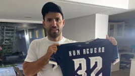 Agüero ganhou a camisa 32 do Leão Azul do Pará