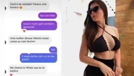 A blogueira Lídia Luiza é famosa nas redes sociais por realizar testes de fidelidade.