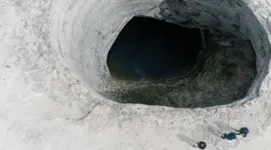 "Caldeirão do Diabo", no condado de Nye, Nevada