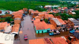 Bairro Santa Rosa na Marabá Pioneira já foi afetado pelo alto nível do Tocantins