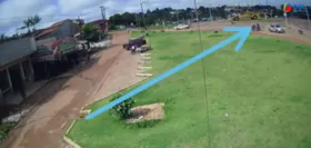 Imagem ilustrativa da notícia Vídeo: acusado de matar ex-prefeito é baleado no Pará