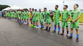 O Independente Tucuruí se apresentou na tarde de segunda-feira (3), no Estádio Navegantão