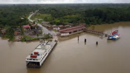 O porto de Camará, no Marajó é um dos pontos de acesso a Salvaterra, Soure e Cachoeira do Arari, no Marajó.