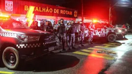 Intervenção policial foi feita por homens da Rotam