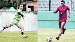 Marcelo Toscano e Brenner vieram para a Curuzu e Baenão, respectivamente, com uma bagagem considerável e experiência em grandes clássicos pelo Brasil