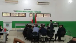 Participaram da reunião o MP, a defensoria pública, um representante da associação de quilombo, dois diretores da agropalma e mais os advogados da empresa