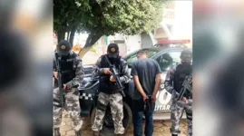 O homem preso foi conduzido para a Delegacia de Polícia Civil de Xinguara