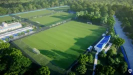 A entrega do primeiro campo do CT do Papão está marcada para ser entregue em medos de junho