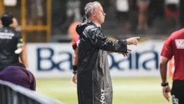 O treinador comentou ao final da partida do Leão.