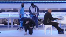 O rapper não deixou passar em branco a as manifestações antirracistas