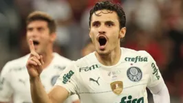 Raphael Veiga foi o autor do último gol do Verdão, ao final da partida.