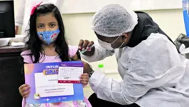 A vacinação para crianças até 5 anos de idade continuam em 24 Unidades Básicas de Saúde (UBS) de Ananindeua