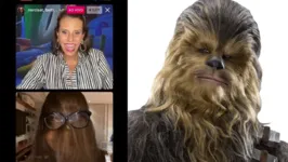 Imagem ilustrativa da notícia Maria Beltrão imita Chewbacca e confunde Narcisa