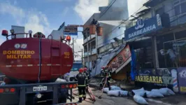 Imagem ilustrativa da notícia Incêndio de grandes proporções atinge comércio em Belém