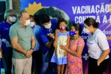 De acordo com a Agência Belém, cidade tem 36,7% meninas e meninos vacinados