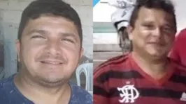 Antônio (a segunda vítima) e Dorgicleube (a primeira vítima encontrada)