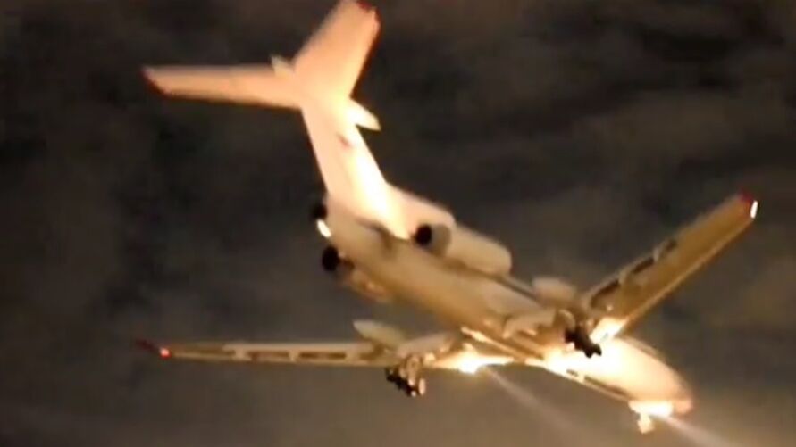 Video: A Russian plane “secretly” crashed in Belem at dawn |  Bara news |  Online Diary