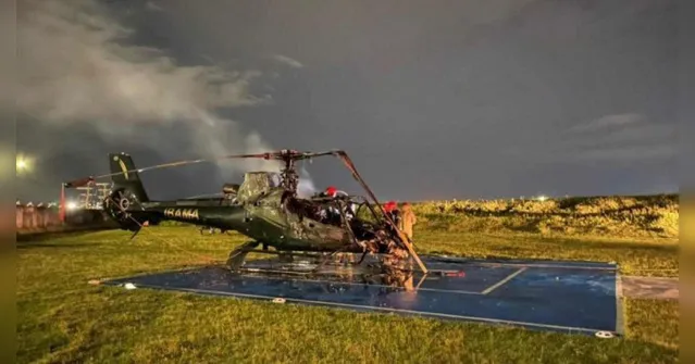 Imagem ilustrativa da notícia Empresário que mandou queimar helicóptero do Ibama é preso
