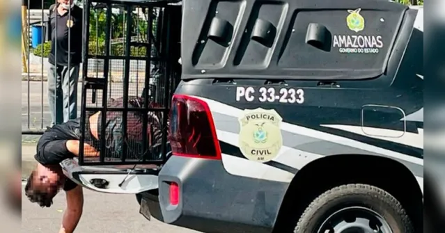 Imagem ilustrativa da notícia Manaus: detento é executado dentro de viatura da PC