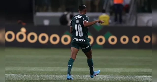 Imagem ilustrativa da notícia Vídeo: Rony marca 1º gol de 2022 no 100º jogo pelo Palmeiras