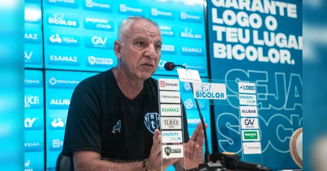 Imagem ilustrativa da notícia Técnico do Paysandu elogia, mas quer mais foco em campo