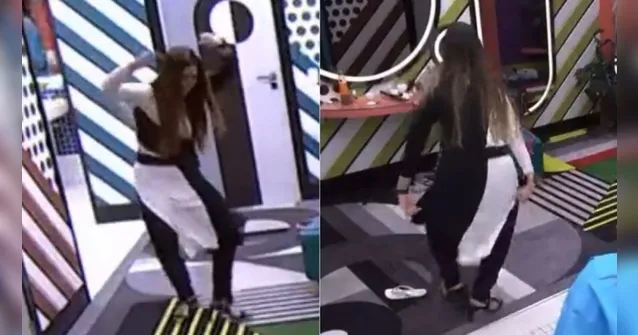 Imagem ilustrativa da notícia Vídeo: Laís e Eslovênia imitam macaco após falar de Natália
