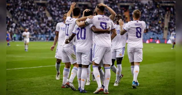 Imagem ilustrativa da notícia Real vence Barcelona e garante vaga na final da Supercopa