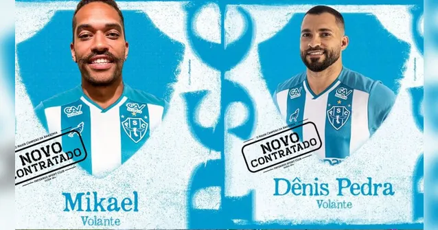 Imagem ilustrativa da notícia Em dose dupla! Paysandu contrata dois novos jogadores