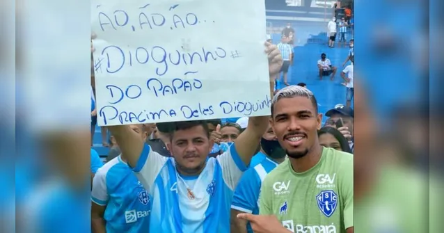 Imagem ilustrativa da notícia Dioguinho diz estar ansioso para vestir a camisa do Paysandu