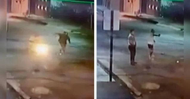 Imagem ilustrativa da notícia Vídeo: PM reage a assalto e atira contra suspeito no Pará