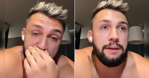 Imagem ilustrativa da notícia Arthur Picoli chora após ser ligado a caso de estupro no ES