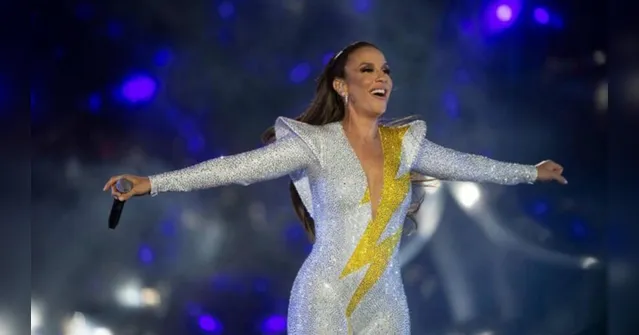Imagem ilustrativa da notícia Vídeo: Ivete Sangalo puxa coro contra Bolsonaro em show